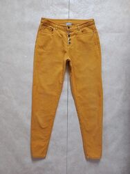 Вельветовые брендовые джинсы мом с высокой талией Manor, 38 размер. 