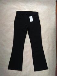 Новые черные штаны брюки клеш высокой талией Jacqueline de yong, 12 размер.