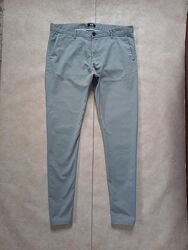 Мужские брендовые коттоновые джинсы скинни с высокой талией WE, 36 pазмер. 