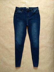 Брендовые джинсы скинни с высокой талией RPL New York, 14 размер. 