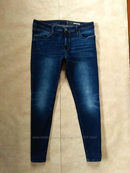 Мужские брендовые джинсы скинни с высокой талией Esprit, 34 pазмер.