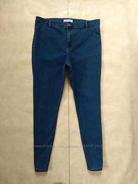 Брендовые джинсы скинни с высокой талией Denim co, 16 размер. 