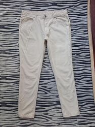 Брендовые прямые джинсы мом с высокой талией Charles Vogele, 16 размер. 