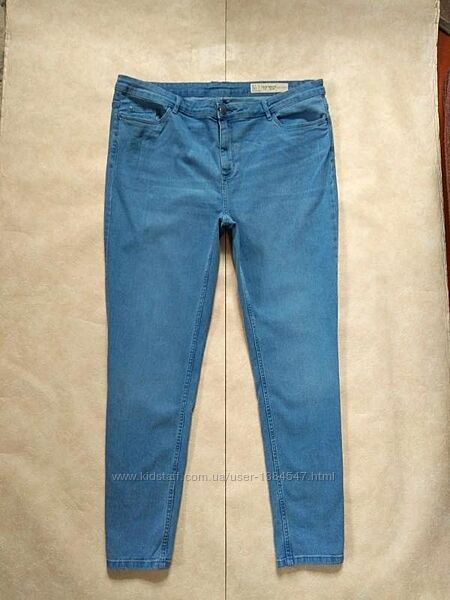 Брендовые джинсы скинни с высокой талией Esmara, 20 pазмер. 