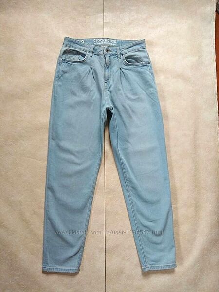 Брендовые джинсы мом с высокой талией Clockhouse, 40 размер. 