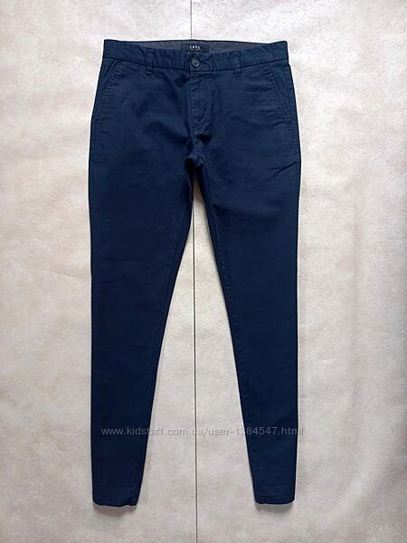 Мужские брендовые коттоновые джинсы скинни с высокой талией Smog, 32 pазмер