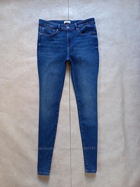Брендовые джинсы скинни с высокой талией S. Oliver, 14 размер. 