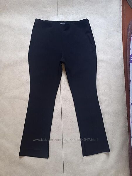 Брендовые черные штаны брюки клеш с высокой талией C&A, 44 pазмер. 