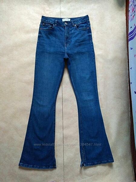  Брендовые джинсы клеш с высокой талией Denim co, 10 размер. 