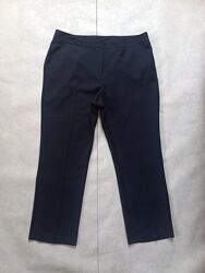 Классические черные прямые штаны брюки с высокой талией Bonmarche, 16 pазме