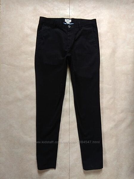 Брендовые черные мужские джинсы с высокой талией Dockers Levi&acutes, 34 размер.
