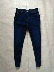 Брендовые джинсы скинни с высокой талией M&S, 14 размер.