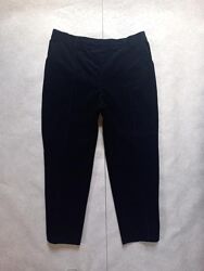 Брендовые прямые вельветовые джинсы трубы с высокой талией M&S, 16 размер. 