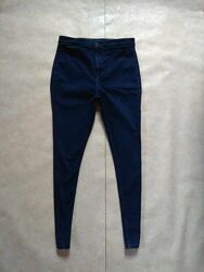 Брендовые джинсы скинни с высокой талией Topshop, 14 размер. 