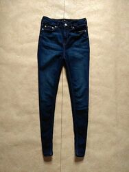 Брендовые джинсы скинни с высокой талией F&F, 8 pазмер. 