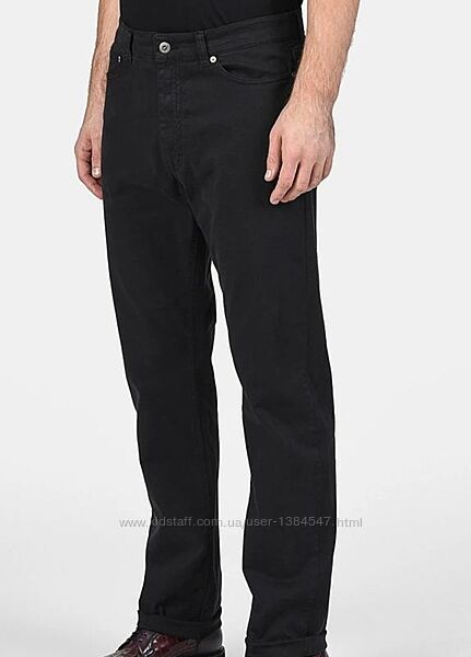 Брендовые черные мужские прямые джинсы Charles Vogele, 36 размер. 