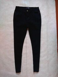 Брендовые джинсы скинни с высокой талией на высокий рост Boohoo, 14 размер.