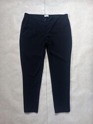 Брендовые классические черныe штаны брюки с высокой талией C&A, 14 размер. 