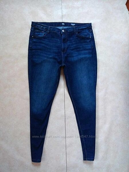 Брендовые джинсы скинни с высокой талией C&A, 18 pазмер.