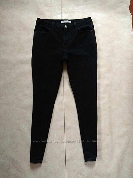 Брендовые джинсы скинни с высокой талией George, 14 размер. 