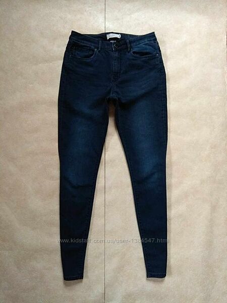 Брендовые джинсы скинни с высокой талией H&M, 30 размер. 