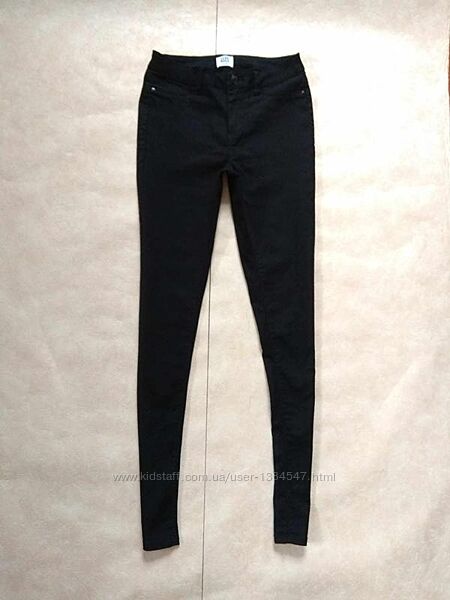 Брендовые черные джинсы скинни Vero moda, 38 размер. 