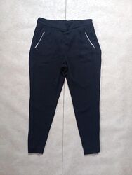 Брендовые черные штаны бойфренды с высокой талией Wallis, 38 pазмер.