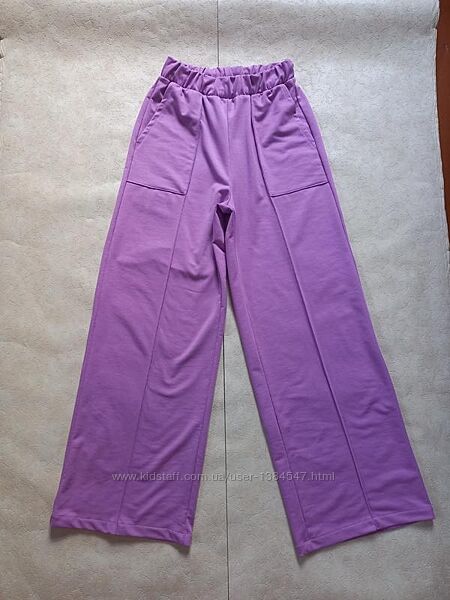 Брендовые штаны брюки палаццо трубы с высокой талией Asos, 12 размер.