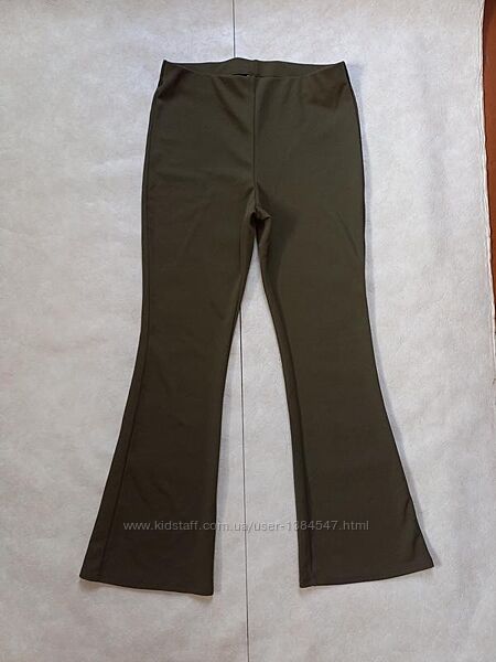 Брендовые штаны брюки клеш с высокой талией H&M, 14 размер. 