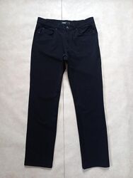Брендовые черные прямые джинсы с высокой талией Angels, 42 pазмер. 