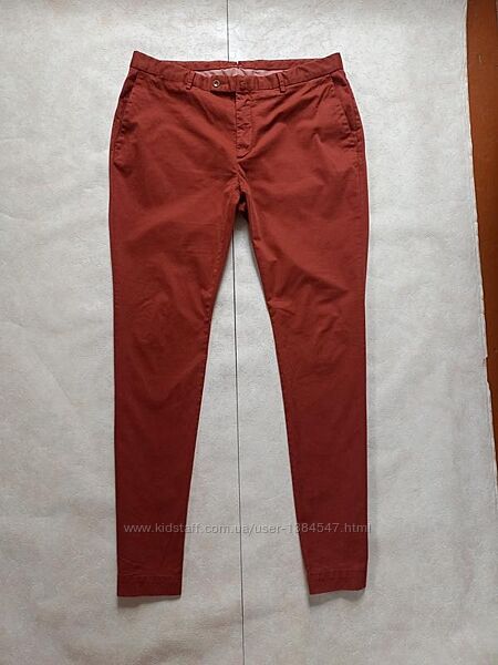 Брендовые мужские коттоновые джинсы Hackett London, 36 размер.