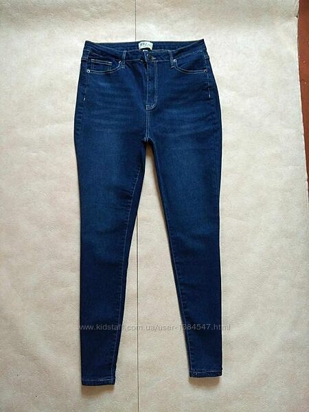 Брендовые джинсы скинни с высокой талией RPL New York, 14 размер. 