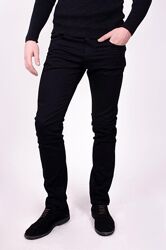Брендовые мужские черные джинсы скинни Denim co, 36 размер. 