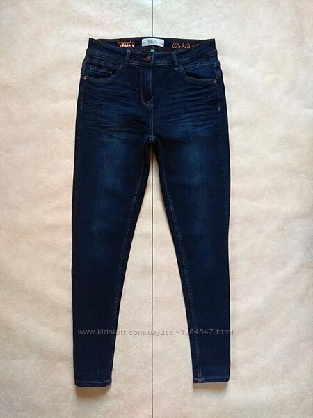 Брендовые джинсы скинни с высокой талией Cecil, 12 размер.