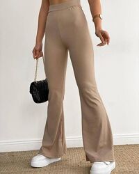 Брендовые штаны брюки клеш с высокой талией H&M, 38 размер. 