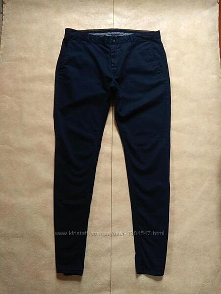 Мужские брендовые коттоновые джинсы на высокой рост Zara, 36 pазмер.