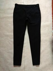 Брендовые черные мужские коттоновые джинсы на высокой рост Uniqlo, 33 разм.