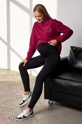 Брендовые плотные черные леггинсы штаны скинни для беременных H&M, М размер