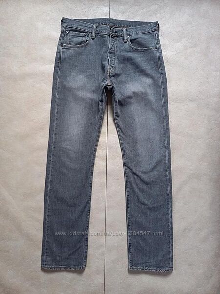 Мужские брендовые джинсы с высокой талией Levis, 32 pазмер. Оригиналы.