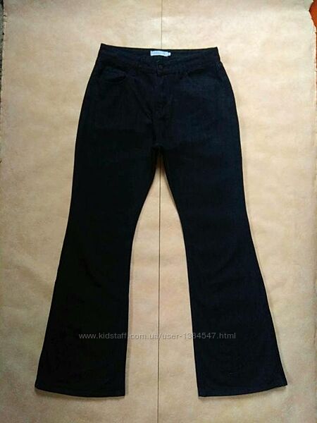 Брендовые джинсы клеш палаццо на высокий рост Miss look, 12 размер. 