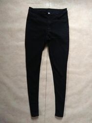 Брендовые джинсы cкинни с высокой талией H&M, 12 pазмер. 