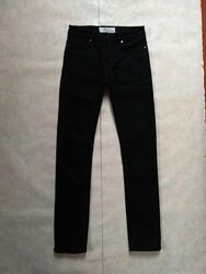 Мужские брендовые черные джинсы скинни на высокий рост Driver jeans, 30 pаз
