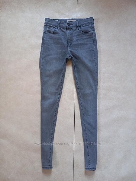 Брендовые джинсы скинни с высокой талией Levis, 26 размер. Оригиналы. 