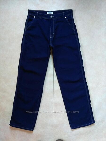 Брендовые джинсы палаццо трубы с высокой талией Pull&Bear, 40 размер.