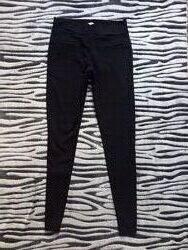 Утягивающие брендовые черные штаны леггинсы скинни Guess, 38 pазмер