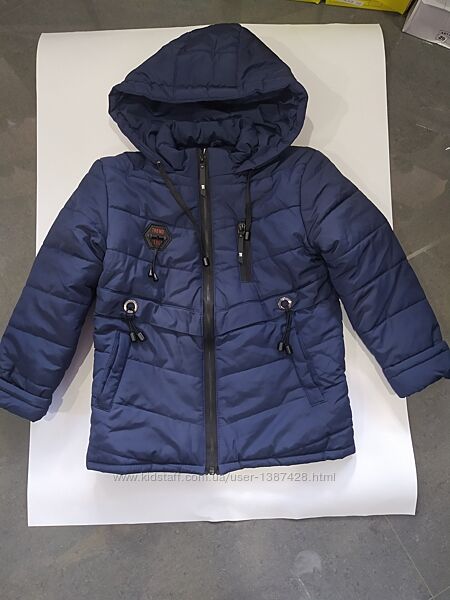 Демисезонная утепленная курточка для мальчика. 116-122р.