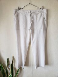 Льняные брюки с карманами ula popken 22 uk.