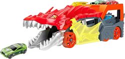 Машинка Hot Wheels Dragon Launch Transporter Пасть дракона GTK42