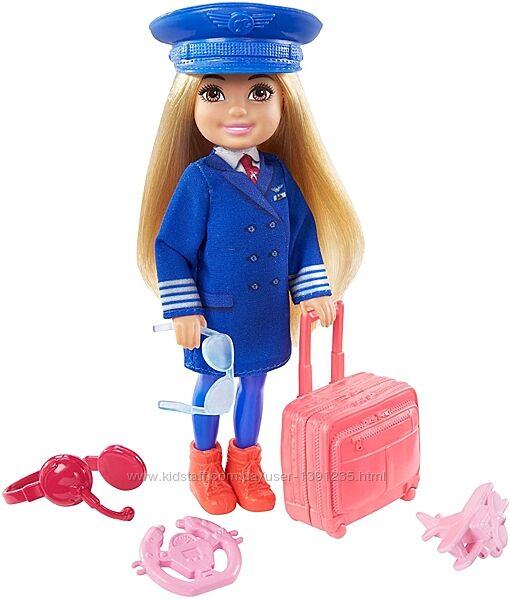 Кукла Барби Челси Я могу быть Пилот Barbie Chelsea Can Be Pilot