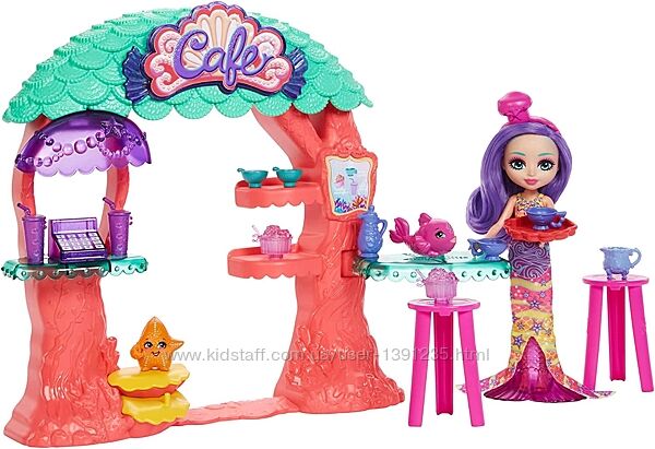 Набір Enchantimals Sea Cave Cafe Підводне кафе HCF86